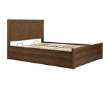 Herringford Ottoman Bed Walnut - Double