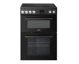 New World NWDO60CB 60cm Double cavity Electric Cooker with Ceramic Hob