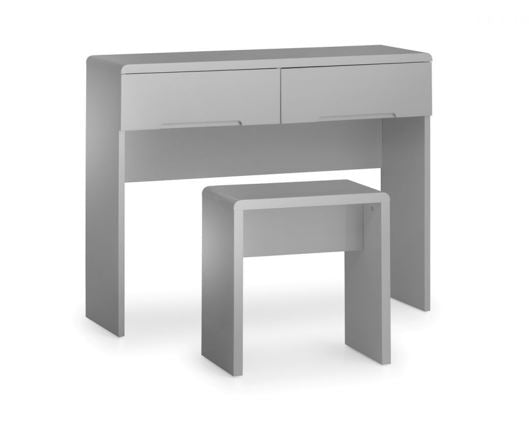 Empire Dressing Stool - Grey