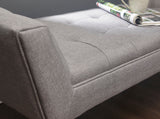 Mula Uplholstered Bench-Grey