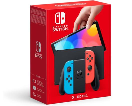 Nintendo Switch OLED Neon Console with Pokemon Violet