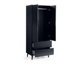 Langham Combination Wardrobe - Anthracite