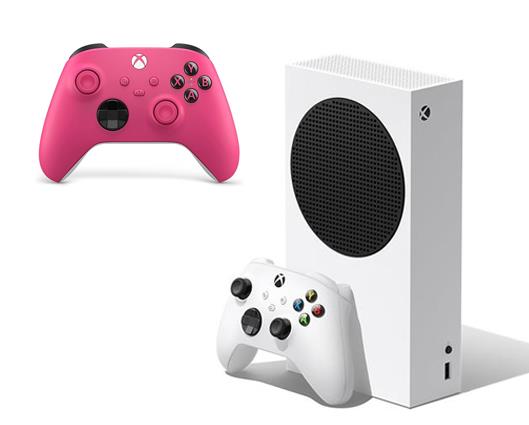 Xbox Series S 512GB SSD with Deep Pink Controller