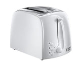 Russell Hobbs White 2 Slice Toaster