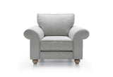 Iris Armchair - Light Grey