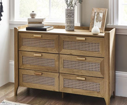 Saige 6 Drawer Wide Chest