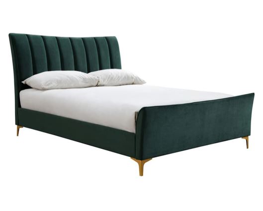 Clover King Bed - Green