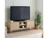 Herringford Large TV Unit - Oak