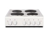 Esatto ESAT50EW 50cm Single Cavity Electric Cooker with Solid Plate Hob