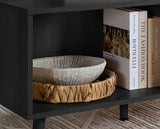 Croxley Rattan Coffee Table - Black