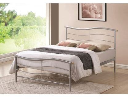 Waverley Single Bed Frame - Silver