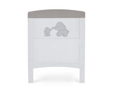 Elephants Grey Cot Bed & Under Drawer