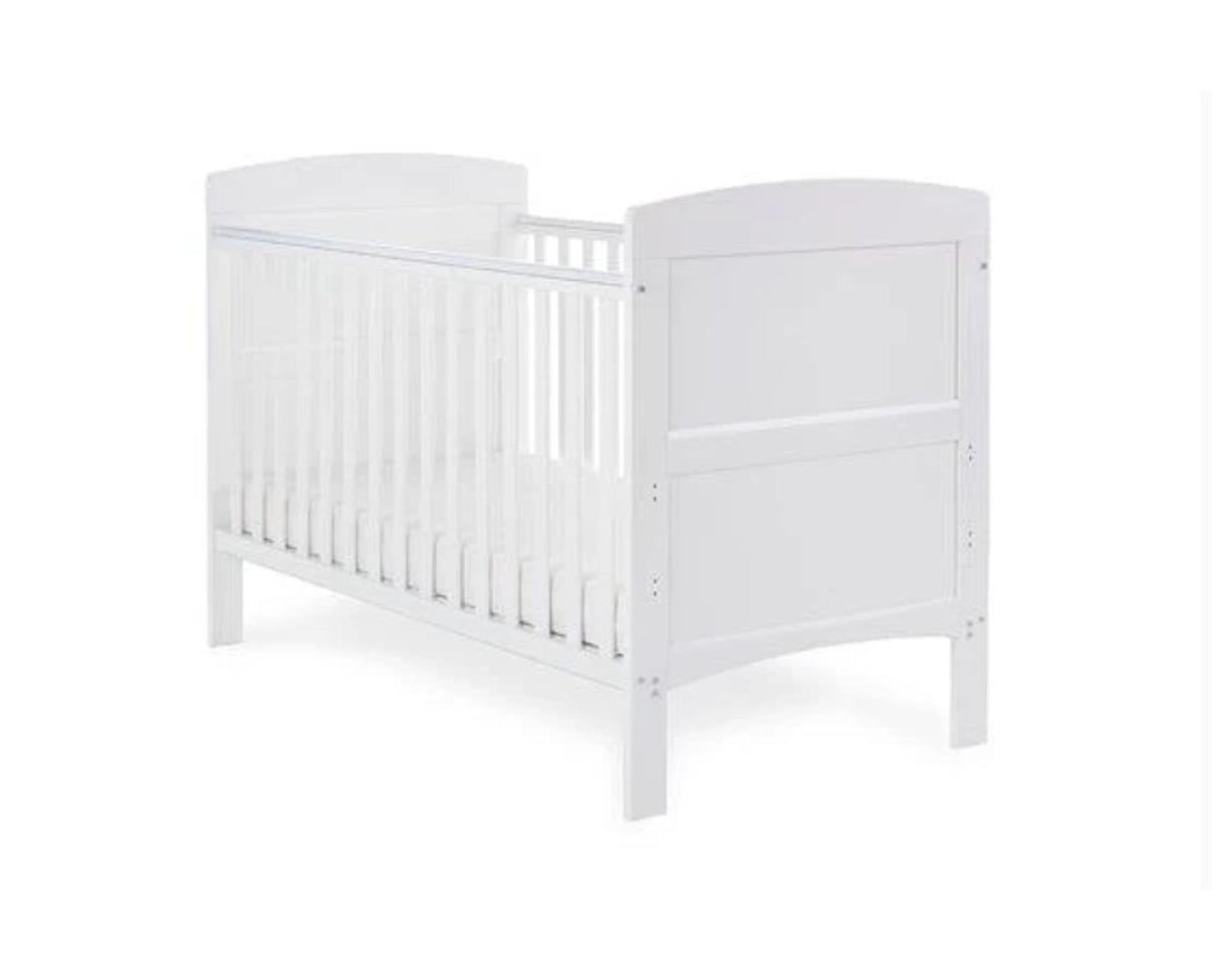 Grady Cot Bed - White