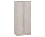 MALVERN 2 DOOR WARDROBE - URBAN SNOW