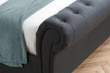 Charlton Bed Super King - Charcoal