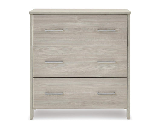 Nina Changing Unit - Grey Wash & White