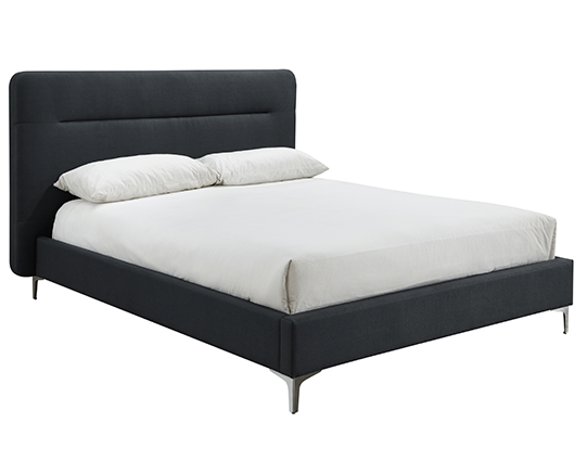 Finch King Bed - Charcoal