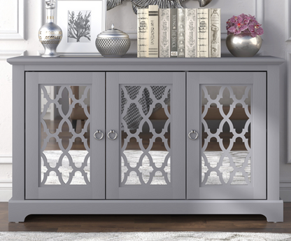 Hector 3 Door Sideboard- Grey