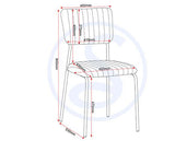 MARLOW & SHELDON DINING SET (X4 CHAIRS) - WHITE MARBLE/GREY VELVET FABRIC