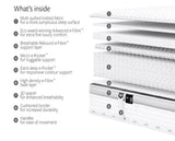 Jay-Be Firm Hybrid 2000 e-Pocket Truecore" Eco-Friendly Mattress - Double