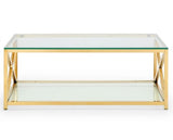 Madison Coffee Table - Gold