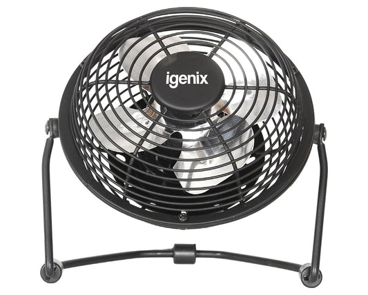 Igenix 4" USB Desk Fan