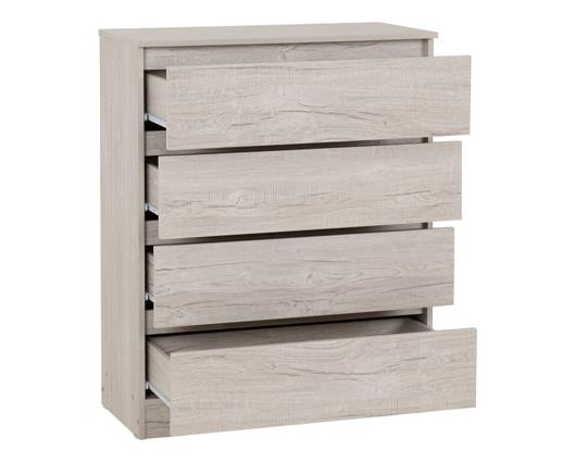 MALVERN 2 DOOR WARDROBE BEDROOM SET - URBAN SNOW