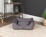 Manhattan Box Bed Dark Grey - Medium