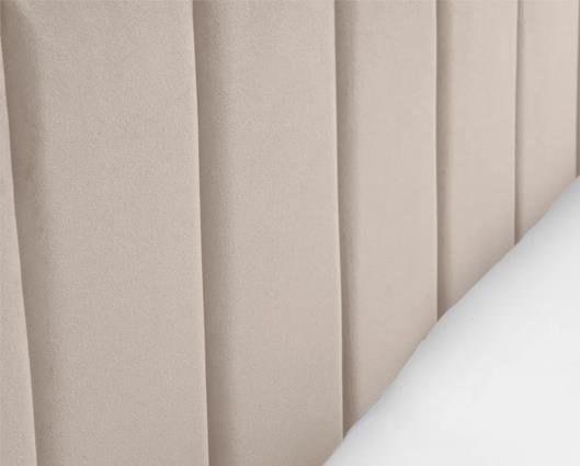 Rosa Velvet Bed in a Box Cream - Small Double