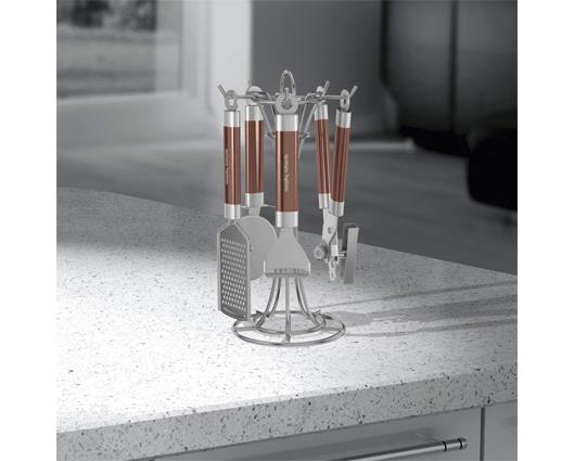 Morphy Richards Accents 4 Piece Tool Set - Copper