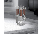 Morphy Richards Accents 4 Piece Tool Set - Copper