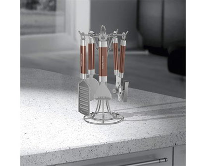 Morphy Richards Accents 4 Piece Tool Set - Copper