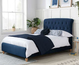 Brompton King Bed- Midnight Blue