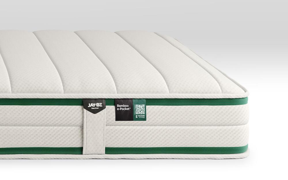 Jay-Beï¿½ Natural Fresh Bamboo e-Pocket Children's Mattress - Single