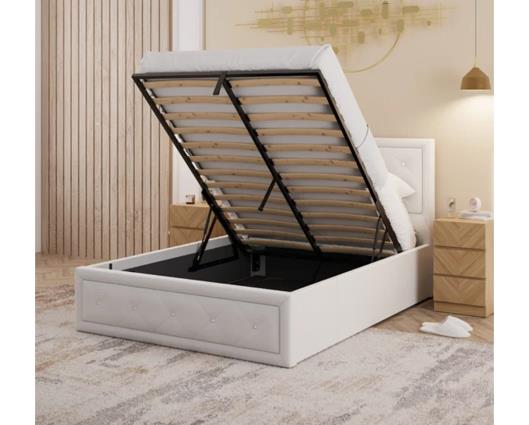 Hollywood King Bed - White