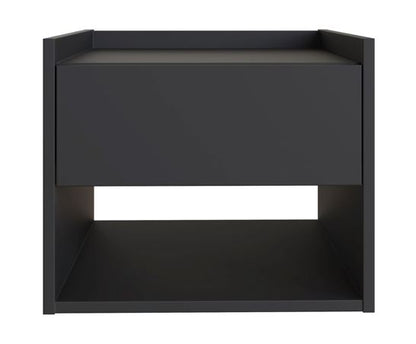 Harrison Wall Mounted Bedside Tables (Pair)- Anthracite