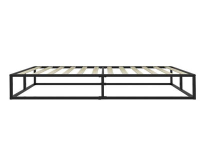 Soho Metal Platform Bed Black - Single