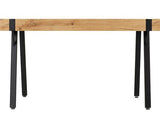 TREVISO DINING TABLE - LIGHT OAK EFFECT