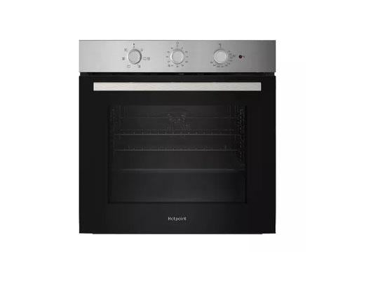 Hotpoint HO235HXUK 71L Built-in Single Electric Fan Oven Stainless Steel