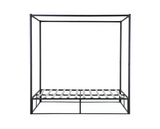 Fabian King 4 Poster Bed- Black