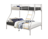 Newton Triple Bunk Bed - Silver