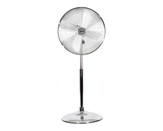 Igenix 16" Chrome Pedestal Fan