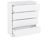 MALVERN 2 DOOR WARDROBE BEDROOM SET - WHITE