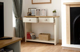 Lachlan Console Hall Table-Cream
