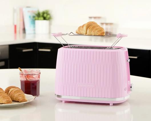 Russell Hobbs Eden 2 Slice Toaster & 1.7L Kettle Pink