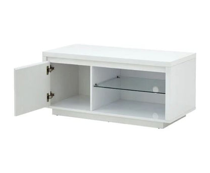 Arctic High Gloss Led TV Unit- White