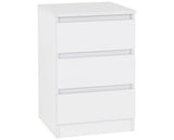 MALVERN 2 DOOR WARDROBE BEDROOM SET - WHITE