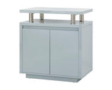 Arctic High Gloss Led Sideboard- Grey