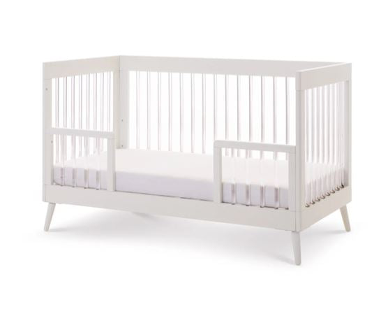 Maura 2 Piece Room Set - White with Acrylic
