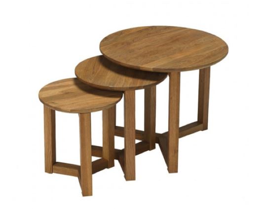 Sunnee Nest Of Tables Oak